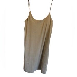 NWT Vuori lux cami dress SUEDE HEATHER Size:S